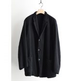 COMOLI-縮絨ウール-ジャケット-Black-168x168