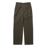 AURALEE-Men-LIGHT-WOOL-MAX-GABARDINE-SLACKS-メンズ-Dark-Olive-Brown-168x168