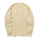 AURALEE-Men-LUSTER-PLAITING-LS-TEE-メンズ-Ivory-Beige-168x168