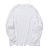 AURALEE-Men-LUSTER-PLAITING-LS-TEE-メンズ-White-168x168