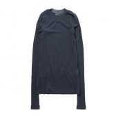 AURALEE-Women-SUPER-HIGH-GAUGE-SHEER-RIB-LS-TEE-レディース-Navy-168x168