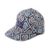 Baseball-Cap-Poly-Jacquard-BluePurple-Needles-168x168