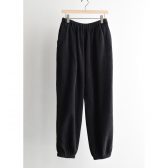 COMOLI-フリース-ドローストリングパンツ-Fade-Black-168x168