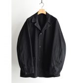 COMOLI-ブラックデニム-ワークジャケット-Black-168x168
