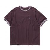 Needles-Ringer-Tee-Cotton-Pique-Purple-168x168