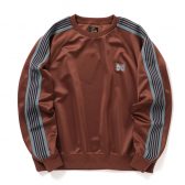 Needles-Track-Crew-Neck-Shirt-Poly-Smooth-Rust-168x168