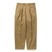 Scye-San-Joaquin-Cotton-Chino-Pleated-Trousers-217カーキベージュ-168x168