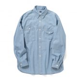 nanamica-Regular-Collar-Chambray-Shirt-Light-Indigo-168x168