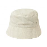 AURALEE-Men-GARMENT-DYED-FINX-CHINO-BUCKET-HAT-MADE-BY-KIJIMA-TAKAYUKI-メンズ-Ivory-168x168