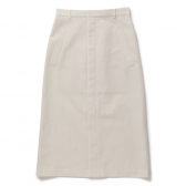 AURALEE-Women-WOOL-COTTON-LINEN-OX-SKIRT-レディース-Off-White-168x168