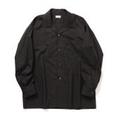 CIOTA-Open-Collar-Shirt-CottonRayon-Black-168x168