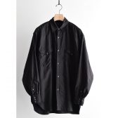 COMOLI-コットン-ウエスタンシャツ-Black-168x168