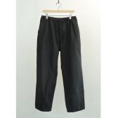 COMOLI-コットンリップ-ハンティングパンツ-Black-168x168