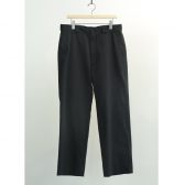 COMOLI-ポストワークツイル-パンツ-Black-168x168