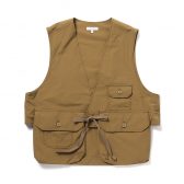 ENGINEERED-GARMENTS-Fowl-Vest-Lt.Weight-Nyco-Cloth-Brown-168x168