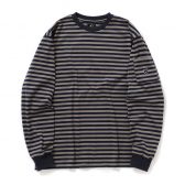 Needles-LS-Crew-Neck-Tee-Cotton-Stripe-Jersey-NavyMocha-168x168