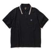 Needles-Regular-Collar-Polo-Cotton-Pique-Black-168x168