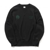 South2-West8-Emb.-Crew-Neck-Sweat-Shirt-Cotton-French-Terry-Black-168x168