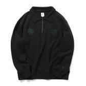 South2-West8-Emb.-Half-Zipped-Sweat-Shirt-Cotton-French-Terry-Black-168x168