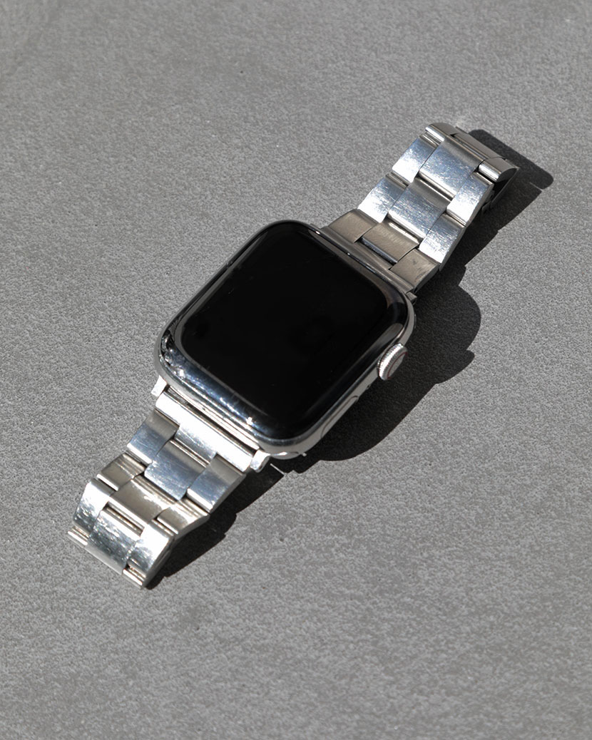 Apple Watch用ステンレス製バンド（私物）