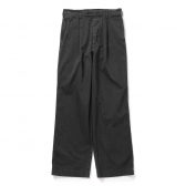 AURALEE-Men-GARMENT-DYED-FINX-LIGHT-CHINO-ONE-TUCK-WIDE-PANTS-メンズ-Black-168x168
