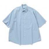 AURALEE-Men-WASHED-FINX-TWILL-BIG-HALF-SLEEVED-SHIRT-メンズ-Light-Blue-168x168