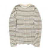 AURALEE-Women-GRADIENT-STRIPE-JERSEY-LS-TEE-レディース-Fade-Mint-Stripe-168x168