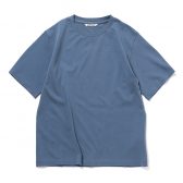 AURALEE-Women-HIGH-GAUGE-COTTON-JERSEY-TEE-レディース-Dusty-Blue-168x168