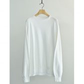 COMOLI-LWコットン裏毛-クルーネック-White-168x168