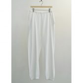 COMOLI-LWコットン裏毛-パンツ-White-168x168