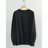 COMOLI-コットン-クルーネックニット-Black-168x168