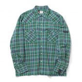 N.HOOLYWOOD-2261-SH61-014-peg-WESTERN-SHIRT-Green-Check-168x168