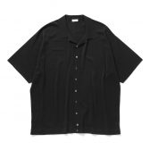 crepuscule-Washi-Open-Collar-SS-Shirt-Black-168x168