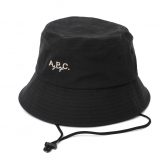 A.P.C.-GOLF-Jean-バケットハット-Black-168x168