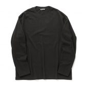 AURALEE-Men-BRUSHED-ORGANIC-COTTON-JERSEY-LS-TEE-メンズ-Ink-Black-168x168