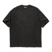 AURALEE-Men-BRUSHED-ORGANIC-COTTON-JERSEY-TEE-メンズ-Ink-Black-168x168