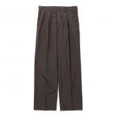 AURALEE-Men-GARMENT-DYED-FINX-SHUTTLE-WEATHER-ONE-TUCK-SLACKS-メンズ-Dark-Brown-168x168