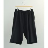 COMOLI-LWコットン裏毛-ショーツ-Black-168x168