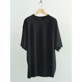 COMOLI-コットンジャージ-半袖Tシャツ-Black-168x168