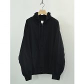 COMOLI-ジャージ-ジップパーカ-Black-168x168