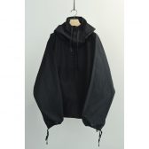 COMOLI-リップストップ-スモックパーカ-Black-168x168