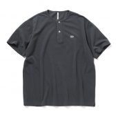 Scye-Cotton-Pique-Henley-Neck-Shirt-017ダークグレー-168x168