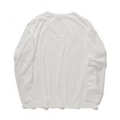 YOKE-46G-Suvin-Cotton-YOKE-T-shirt-Long-Sleeves-White-168x168