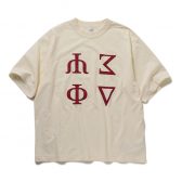 blurhms-Fictional-Fraternity-8812-Patch-Tee-WIDE-Ivory×Red-168x168