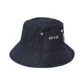 A.P.C.-FRGMT.-Rain-Man-バケットハット-Indigo-168x168