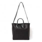 LEATHER-SILVER-MOTO-XXBAG45-OILED-COW-2WAY-BAG-SMALL-オイルドカウレザー-バッグ-スモール-Black-168x168