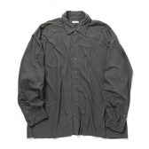 KANEMASA-PHIL.-46G-Stripe-Artisan-Shirt-Charcoal-Black-Dye-168x168
