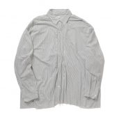 KANEMASA-PHIL.-46G-Stripe-Artisan-Shirt-White-Black-Dye-168x168