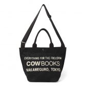COW-BOOKS-Bucket-Shoulder-Black-×-Ivory-168x168