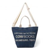 COW-BOOKS-Bucket-Shoulder-Indigo-×-Ivory-168x168